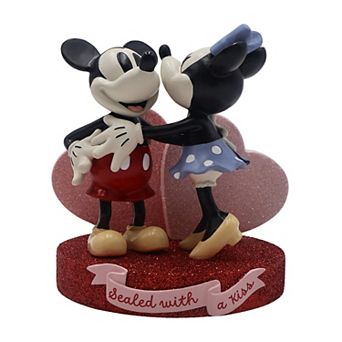 Celebrate Together™ Disney's Mickey & Minnie Mouse "Sealed With A Kiss" Figurine Table Decor