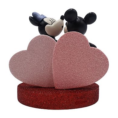 Celebrate Together™ Disney's Mickey & Minnie Mouse "Sealed With A Kiss" Figurine Table Decor