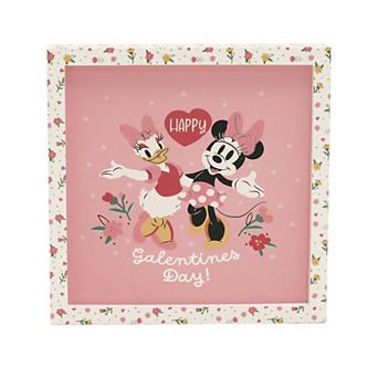 Celebrate Together™ Disney's Minnie Mouse & Daisy Caption Box Wall Decor