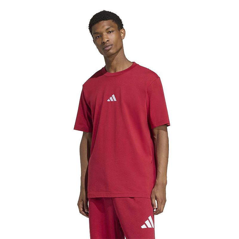 Big & Tall adidas Essentials Small Logo Single Jersey T-Shirt, Men's, 