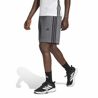 Big & Tall adidas Workout Essentials Base 3-Stripes Pique Shorts