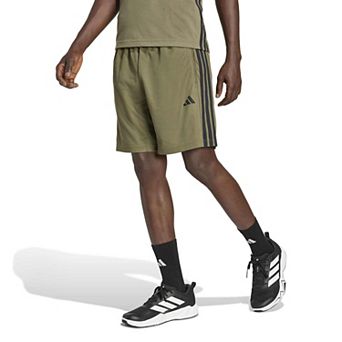 Big & Tall adidas Workout Essentials Base 3-Stripes Pique Shorts