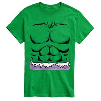Big & Tall Marvel Hulk Costume Short Sleeve Graphic Tee