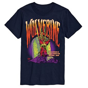 Big & Tall Marvel Wolverine Zombie Back From The Beyond Short Sleeve Graphic Tee