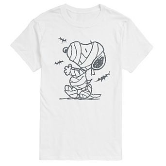 Big & Tall Peanuts Snoopy Mummy & Bats Short Sleeve Graphic Tee