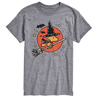 Big & Tall Peanuts Woodstock Witch Short Sleeve Graphic Tee