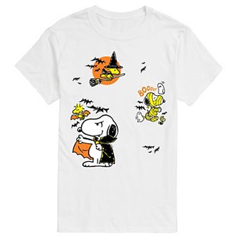 Big & Tall Peanuts Halloween Collage Short Sleeve Graphic Tee