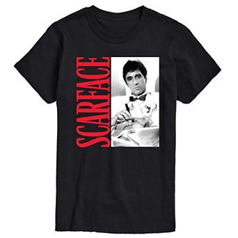 Big & Tall Scarface Tony Montana Short Sleeve Graphic Tee