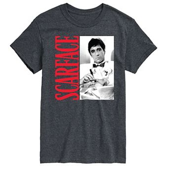 Big & Tall Scarface Tony Montana Short Sleeve Graphic Tee