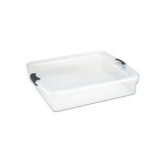 Homz 56-qt Soft-Lock Latching Underbed Storage Bin