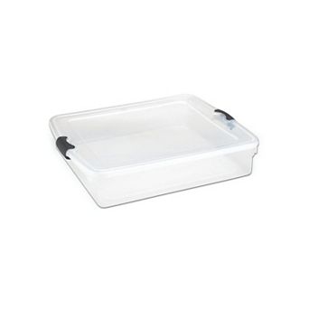 Homz 56-qt Soft-Lock Latching Underbed Storage Bin