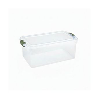 Homz 64-qt Sage Soft-Lock Latching Storage Bin