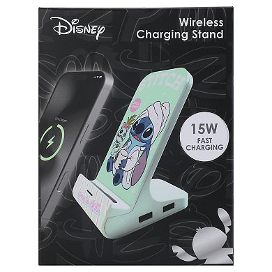 Disney's Stitch & Scrump Time to Chill 15W Wireless Charging Stand
