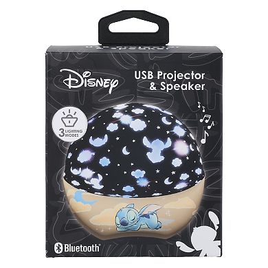 Disney's Stitch Sleep USB Nightlight Projector & Bluetooth Speaker