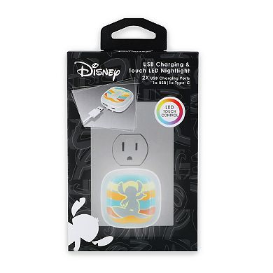 Disney's Stitch Flowers USB Charging Touch LED Nightlight