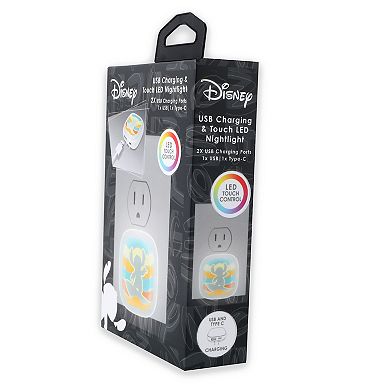 Disney's Stitch Flowers USB Charging Touch LED Nightlight