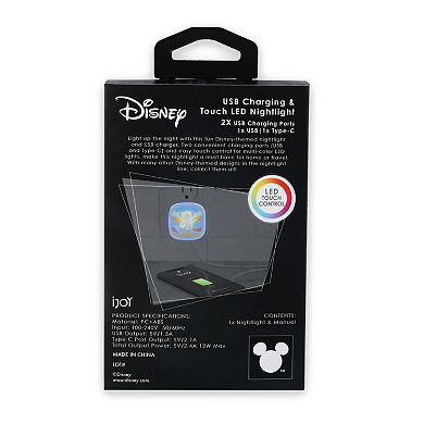 Disney's Stitch Flowers USB Charging Touch LED Nightlight