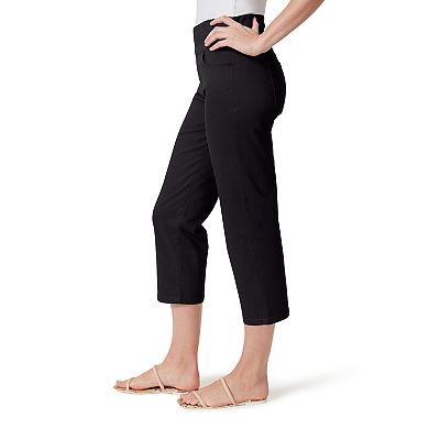 Plus Size Gloria Vanderbilt Amanda Pull-On Capri Pants
