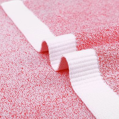 Solid Hand Towels, Soft Absorbent Decorative Hand Towel Set for Bath, Kitchen 13x29 Inch 4 Pack