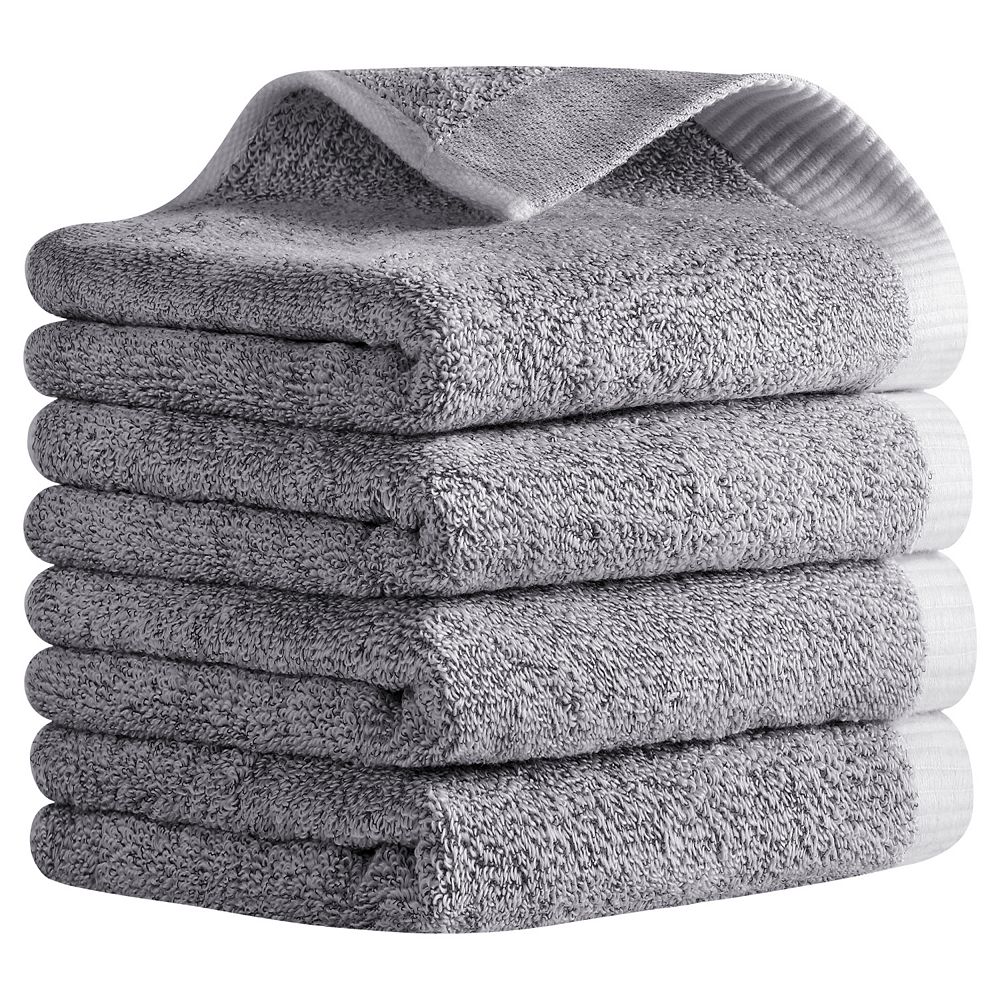 Solid Hand Towels, Soft Absorbent Decorative Hand Towel Set for