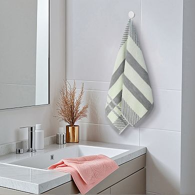 Striped Decorative Hand Towels Absorbent Soft Towel for Hand Drying 15x35 Inch 4 Pack