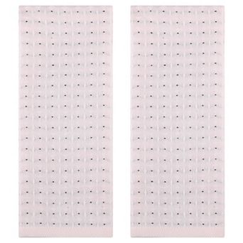 Waffle Hand Towels for Bathroom 2 Pack, Cotton Soft Absorbent Towel for Face Spa Bath Gym 13"x29"