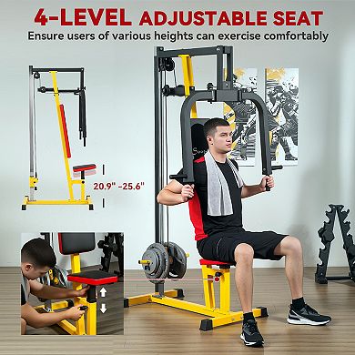 Soozier Chest Fly and Press Machine for Upper Body Training