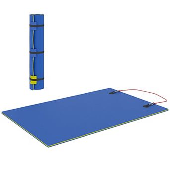 Soozier 9ft x 6' Lily Pad Floating Mat, Floating Water Pad for Lake