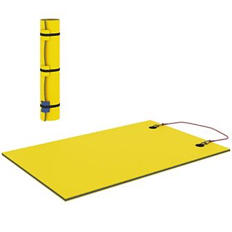 Soozier 9ft x 6' Lily Pad Floating Mat, Floating Water Pad for Lake