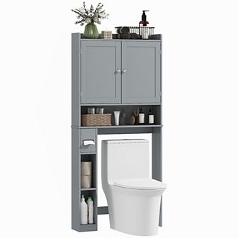 Over the Toilet Cabinet Modern Above Toilet Bathroom Organizer