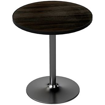 HOMCOM Round Dining Table, Kitchen Table for 2-4 People