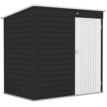Outsunny 6ft x 4' Metal Garden Shed, Tool Shed w/Lockable Door