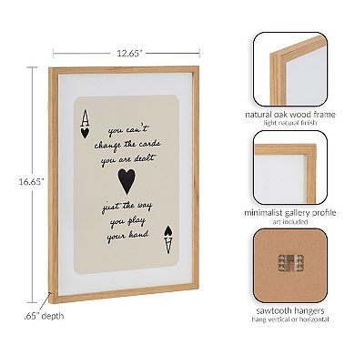 Gallery Ace of Heart Cards Positive Quote Print by The Creative Bunch Studio