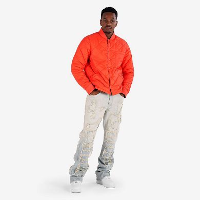 Caliber Denim Co. "2 Face" Reversible Puffer Jacket