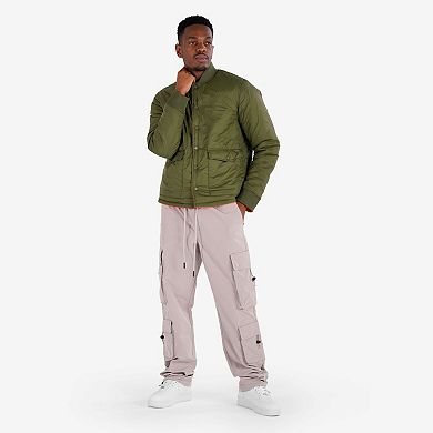 Caliber Denim Co. "2 Face" Reversible Puffer Jacket