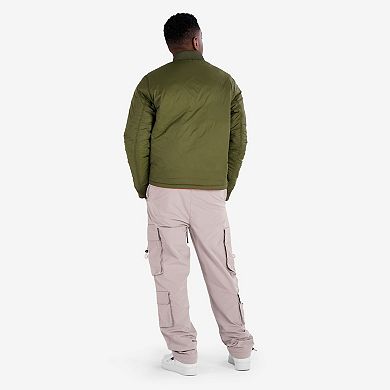 Caliber Denim Co. "2 Face" Reversible Puffer Jacket