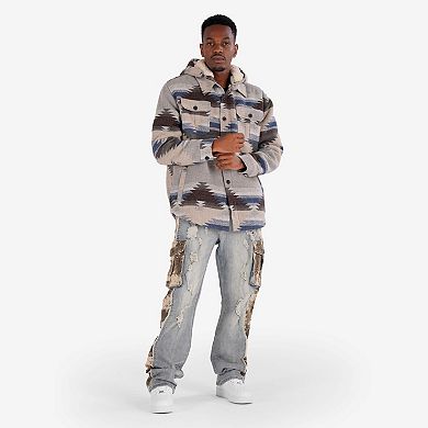 Men's E!EVATE Hooded Overcoat