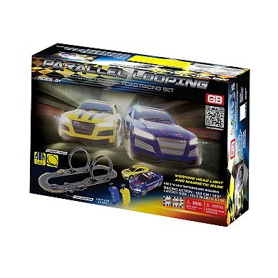 B.O. Parallel Looping Road Race Track Set