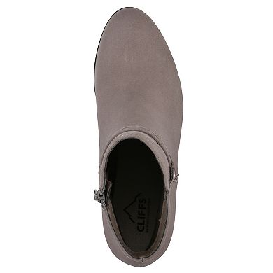 Cliffs by White Mountain Angelo Women's Ankle Slip-On Boots