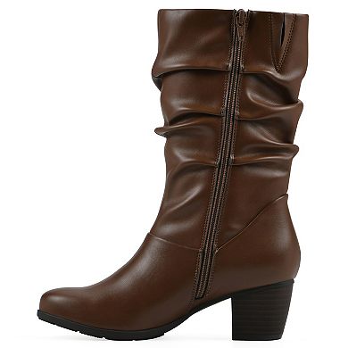 Cliffs by White Mountain Angelie Women's Mid-Shaft Boots
