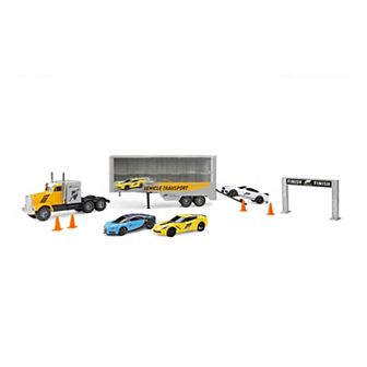 New Bright 3 pk Forza L&S Hauler with Sports Cars