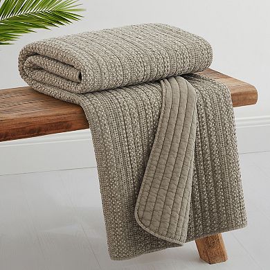 Levtex Home Loden Quilted Throw Blanket