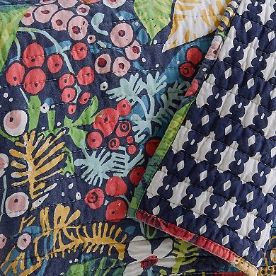 Levtex Home Night Garden Quilted Throw Blanket