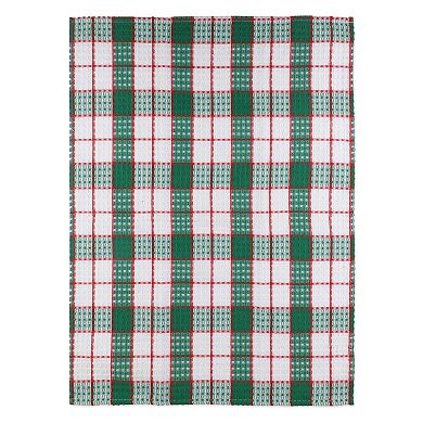 Merry Merry Basket with 3 Tea Towels – Set