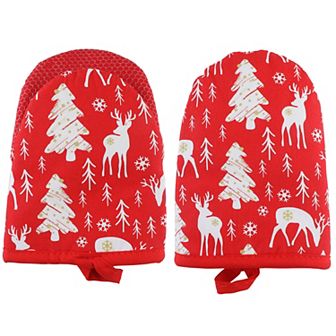 Holiday Oven Mitts – 2 pk