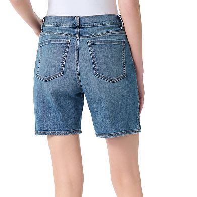 Petite Gloria Vanderbilt Amanda Denim Shorts