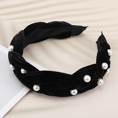 Women's Fashion Weave Rhinestone Headbands 1 Pc
