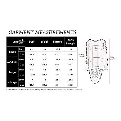 Women's Distressed Long Sleeve Top with Cut-Out Details and Raw Hem