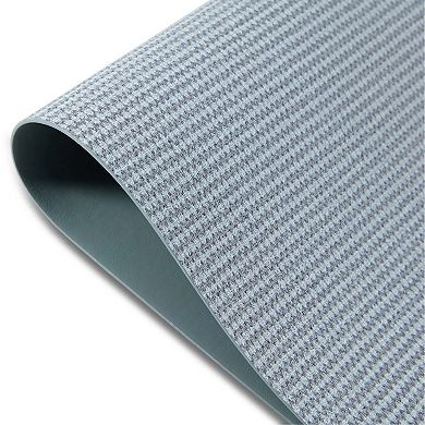 Dainty Home Exeter Reversible Premium Faux Leather 12" x 18" Rectangular Placemats Set of 4