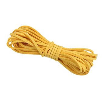 5.5 Yards x 3mm Faux Suede Leather Cord, Leather Lace String for Beading Making DIY Crafts